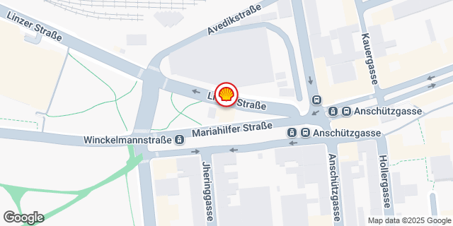 Umgebungskarte von WIEN LINZER STR.