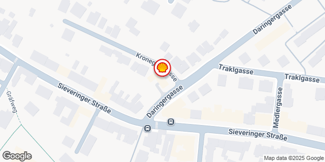 Umgebungskarte von WIEN DARINGERGASSE.