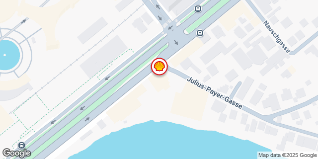 Umgebungskarte von WIEN WAGRAMERSTRASSE.