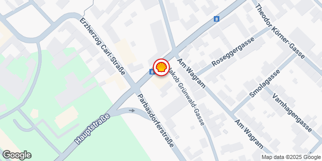 Umgebungskarte von DEUTSCH WAGRAM HAUPTSTRASSE.