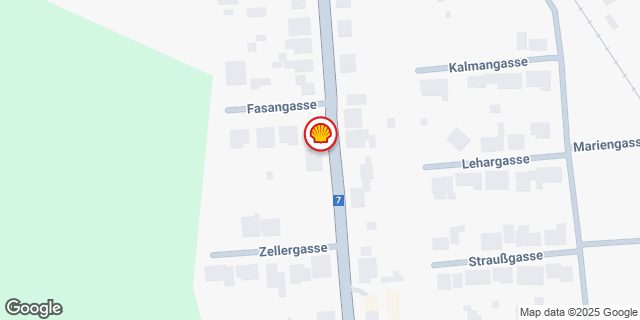 Umgebungskarte von POYSDORF BAHNSTRASSE.