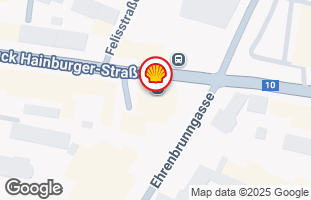 Umgebungskarte von SCHWECHAT BRUCK-HAINBURGERSTRASSE.