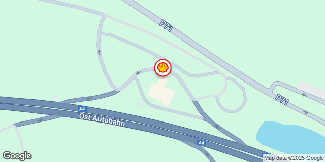 Umgebungskarte von NICKELSDORF (NORD) A4-AUTOBAHN-NIC