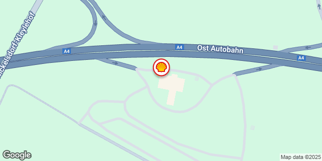 Umgebungskarte von NICKELSDORF (SUED) A4-AUTOBAHN-NIC