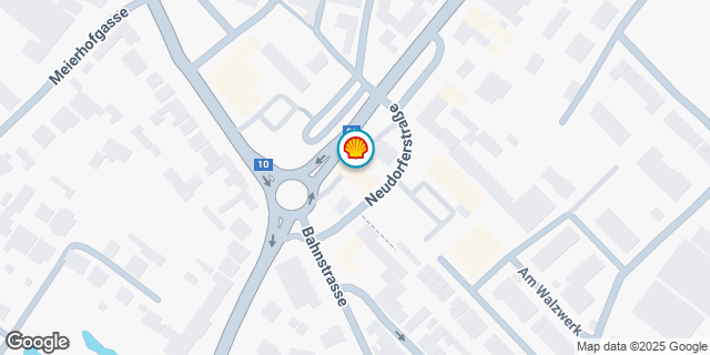 Umgebungskarte von PARNDORF NUMMER.