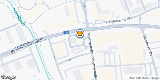 Umgebungskarte von LINZ-STEG FREISTAEDTERSTRASSE.