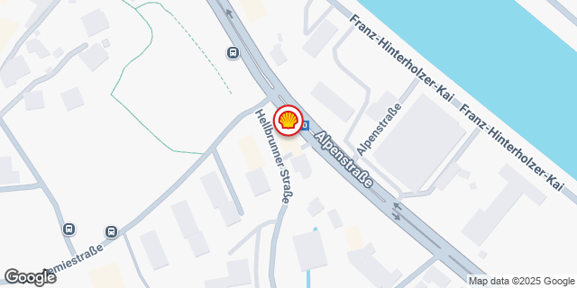 Umgebungskarte von SALZBURG ALPENSTRASSE