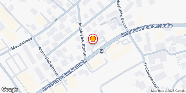 Umgebungskarte von SALZBURG INNSBRUCKER BUNDESSTR.