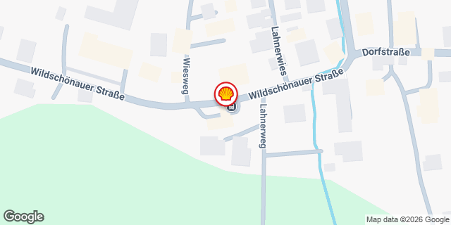 Umgebungskarte von WILDSCHOENAU NIEDERAU.