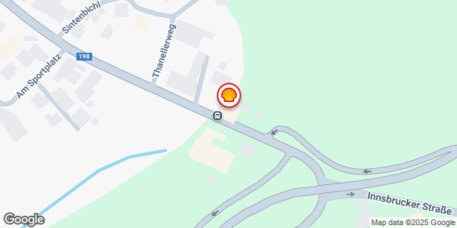 Umgebungskarte von REUTTE INNSBRUCKERSTRASSE.