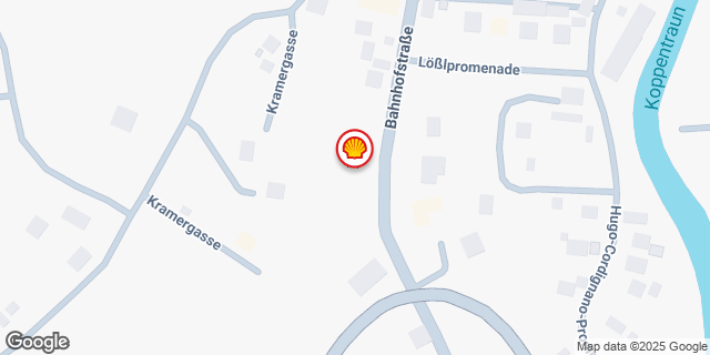 Umgebungskarte von BAD AUSSEE BAHNHOFSTRASSE.