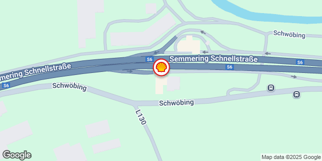 Umgebungskarte von LANGENWANG S6-SEMMERING SCHNELLSTR