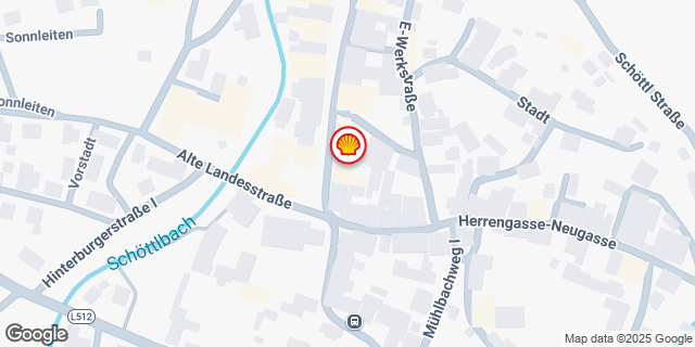 Umgebungskarte von OBERWOELZ HAUPTPLATZ.