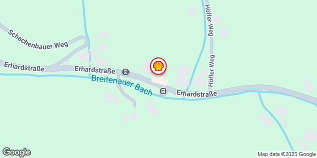 Umgebungskarte von BREITENAU ERHARDTSTRASSE