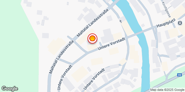 Umgebungskarte von GMUEND UNTERE VORSTADT.