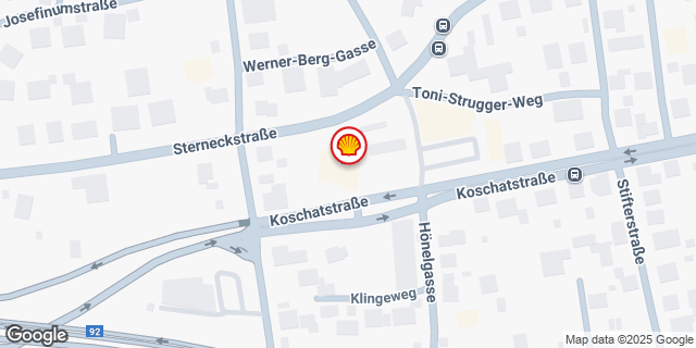 Umgebungskarte von KLAGENFURT KOSCHATSTRASSE 116 NORD.
