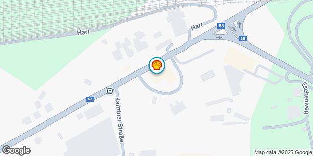 Umgebungskarte von FUERNITZ KAERNTNERSTRASSE.