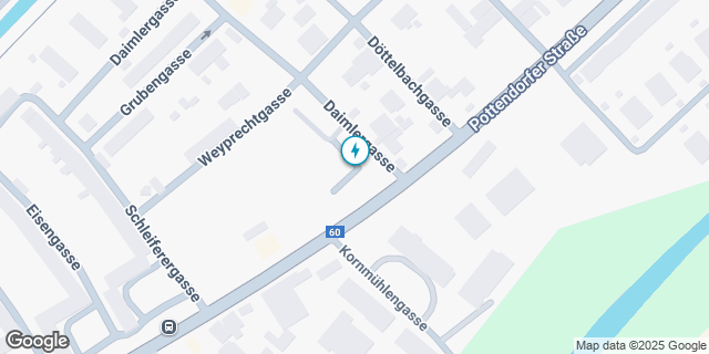 Umgebungskarte von EV BILLA WIENER NEUSTADT,POTTENDORF