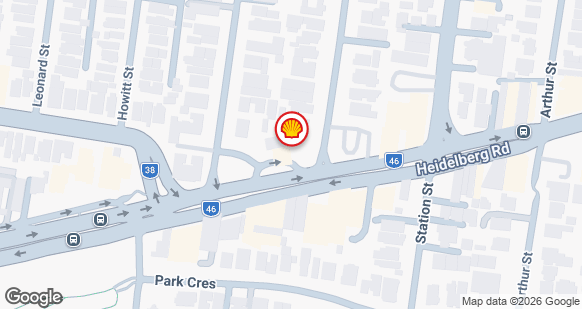SHELL REDDY EXPRESS FAIRFIELD (VIC) - Shell