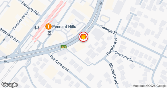 SHELL OTR PENNANT HILLS EAST - Shell