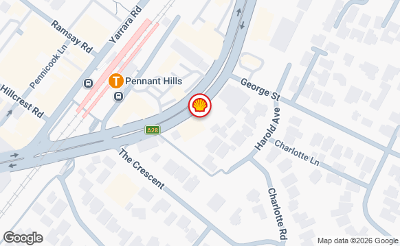SHELL OTR PENNANT HILLS EAST - Shell