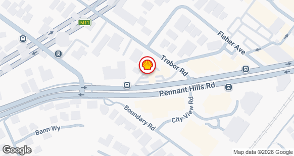 SHELL OTR PENNANT HILLS WEST - Shell
