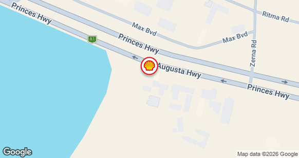 SHELL REDDY EXPRESS PORT AUGUSTA METEOR - Shell