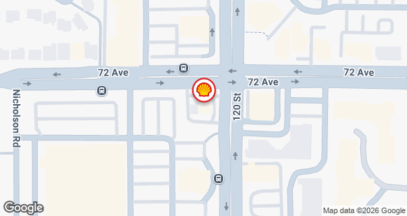 SCOTT RD - 72 AVE. - Shell