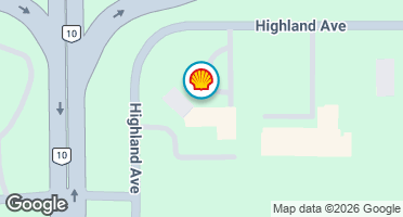 brunt ガスステーション HIGHLAND AVE - HWY 1. - Shell