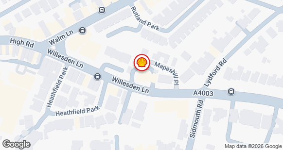 SHELL WILLESDEN - Shell