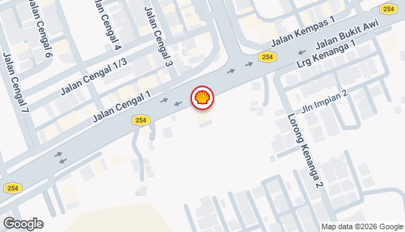 SHELL JALAN AIR MERAH KULIM - Shell