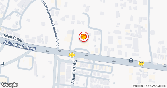 SHELL JALAN RAYA KUALA KETIL - Shell