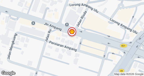 SHELL JALAN AMPANG KL BOUND - Shell