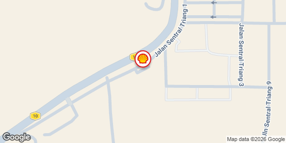 SHELL SENTRAL TRIANG BERA - Shell