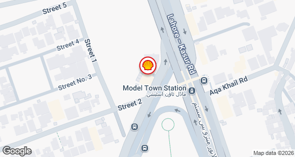 SPL MODEL TOWN FILLING STATION - Shell